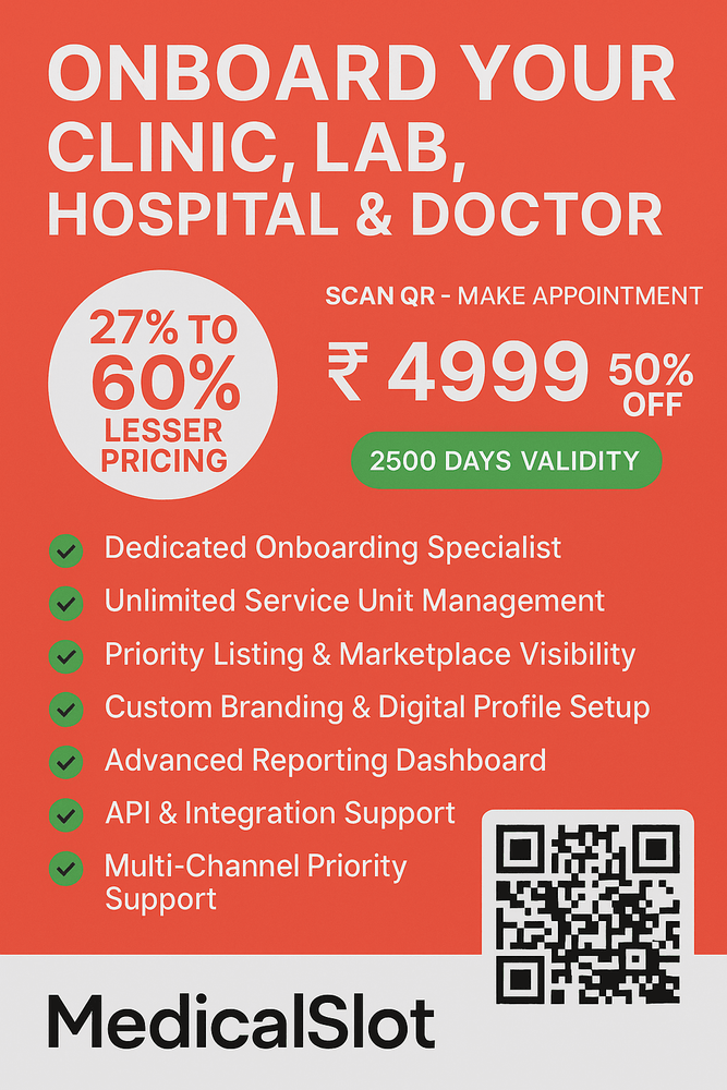 🩺 अब क्लिनिक और लैब्स की बुकिंग होगी आसान – MedicalSlot से जुड़िए